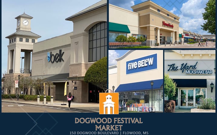 Pictures of Retail property located at 150 Dogwood Blvd, Flowood, MS 39232 for lease - image #1