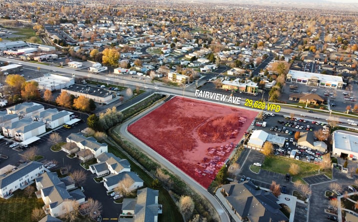 Pictures of Land property located at 715 E Fairview Ave, Meridian, ID 83642 for lease - image #1