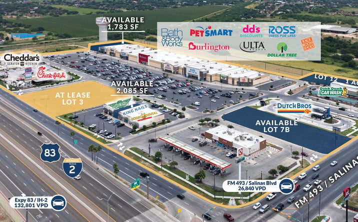 Pictures of Retail, Restaurant property located at 1700 Murphy Ave, Donna, TX 78537 for lease - image #1