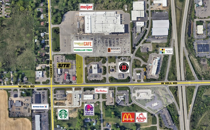 Pictures of Retail property located at 2474 Hill Road, Flint, MI 48322 for lease - image #1