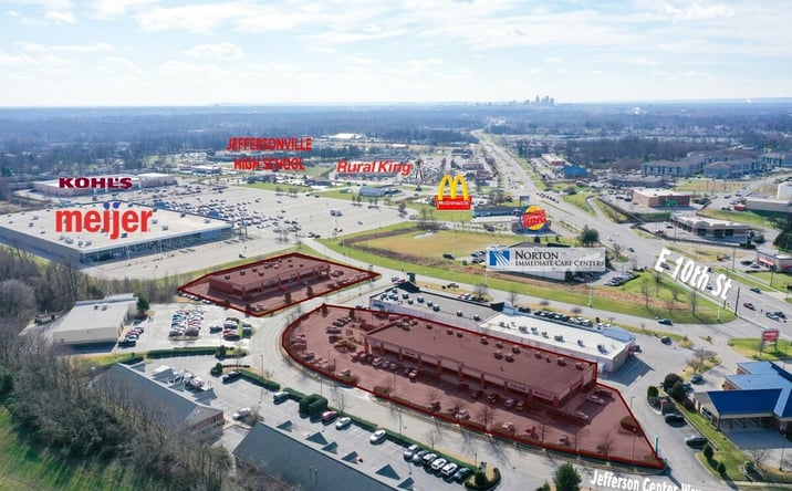 Pictures of Retail property located at 2781 Jefferson Centre Way, Jeff, IN 47130 for lease - image #1