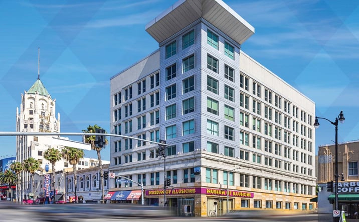 Pictures of Retail, Office property located at 6753 Hollywood Blvd, Los Angeles, CA 90028 for lease - image #1