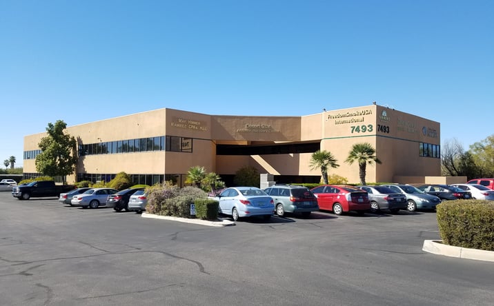 Pictures of Office property located at 7493 N Oracle Rd, Tucson, AZ 85704 for lease - image #1