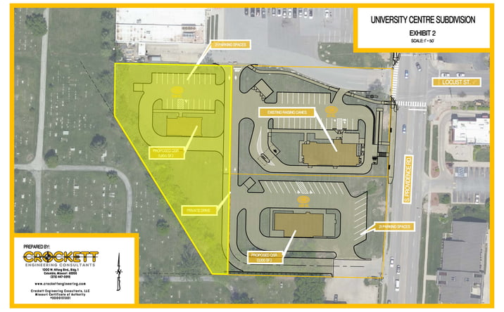 Pictures of Retail, Land property located at 201 S Providence Rd, Columbia, MO 65203 for lease - image #1