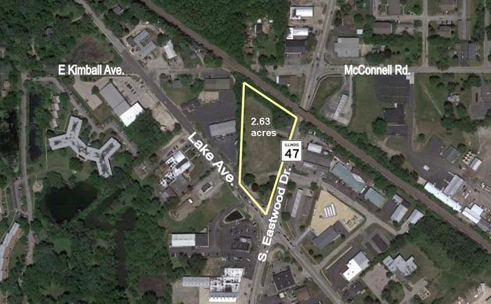 Pictures of Land property located at 975 Lake Ave, Woodstock, IL 60098 for lease - image #1