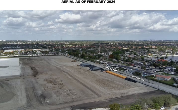 Pictures of Retail property located at SWC Miami Gardens Dr & 87th Ave, Miami Gardens, FL 33015 for lease - image #1