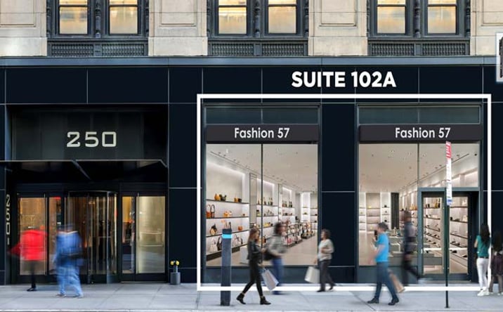 Pictures of Retail, Office property located at 250 W 57th St, New York City, NY 10107 for lease - image #1