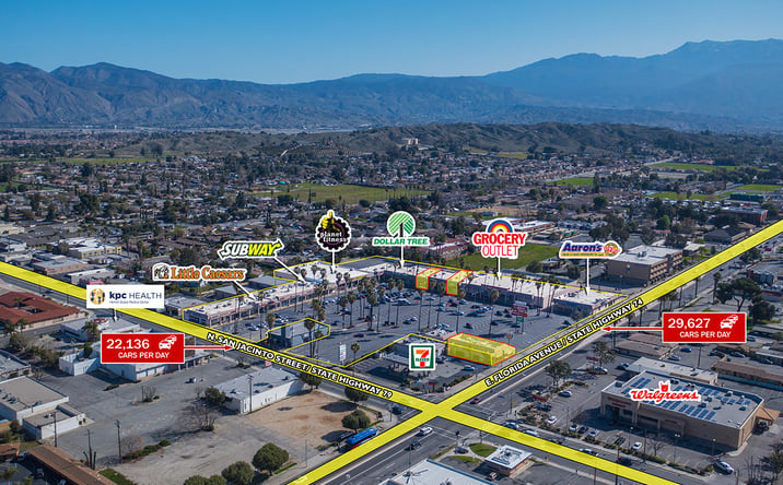 Pictures of Retail, Restaurant property located at 1300 - 1480 E Florida Ave, Hemet, CA 92544 for lease - image #1