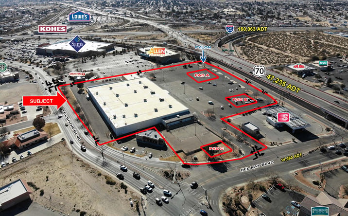 Pictures of Retail property located at 1900 Bataan Memorial E, Las Cruces, NM 88011 for lease - image #1