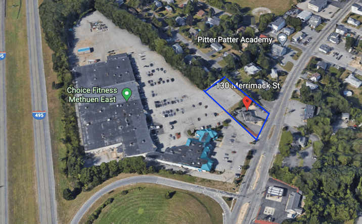 Pictures of Land property located at 130 Merrimack St, Methuen, MA 01844 for lease - image #1