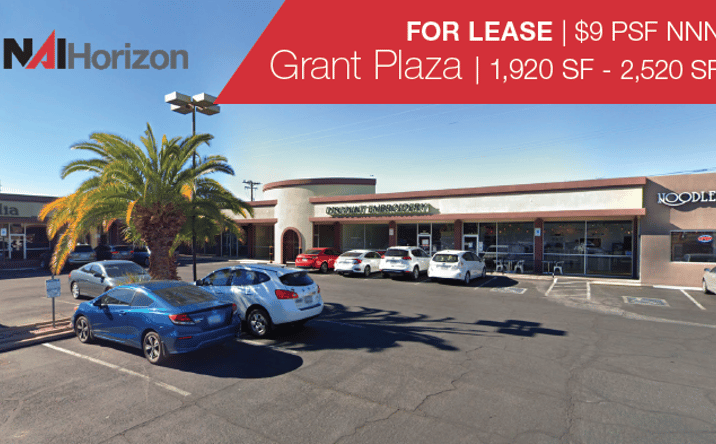 Pictures of Retail property located at 3502-3532 E Grant Road, Tucson, AZ 85716 for lease - image #1