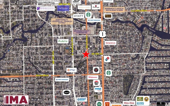 Pictures of Retail property located at 805 SE 3rd Ave, Fort Lauderdale, FL 33316 for lease - image #1