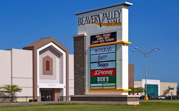 Pictures of Retail property located at 570 Beaver Valley Mall Blvd, Monaca, PA 15061 for lease - image #1