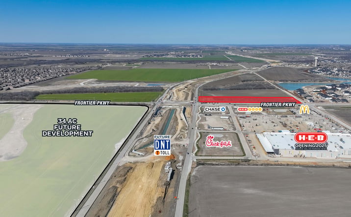 Pictures of Retail, Land property located at NEQ Frontier Pkwy, Celina, TX 75078 for lease - image #1
