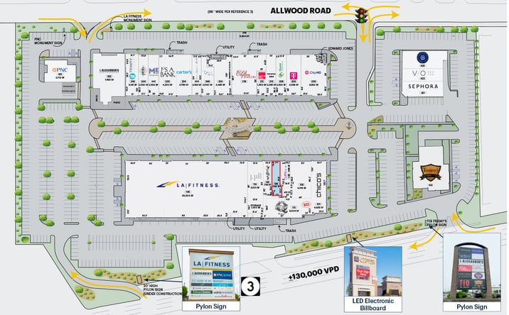 Pictures of Retail, Restaurant property located at 852 NJ-3, Clifton, NJ 07012 for lease - image #1