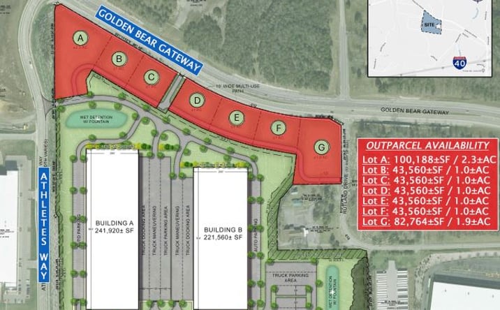 Pictures of Retail, Office, Restaurant property located at Golden Bear Gateway, Mt. Juliet, TN 37122 for lease - image #1