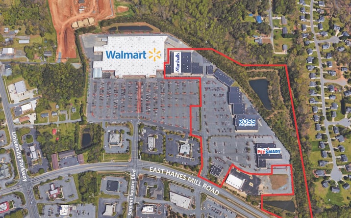 Pictures of Retail property located at 344 E Hanes Mill Rd, Winston-Salem, NC 27105 for lease - image #1
