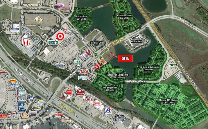 Pictures of Retail property located at 764 Hebron Pkwy, Lewisville, TX 75057 for lease - image #1