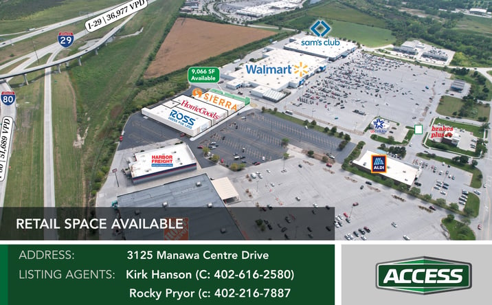 Pictures of Retail property located at 3125 Manawa Centre Dr, Council Bluffs, IA 51501 for lease - image #1