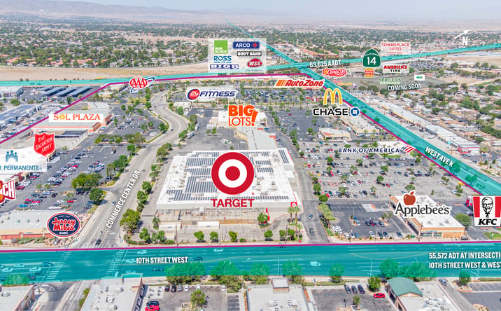 Pictures of Retail property located at CA at 14 W Ave K, Lancaster, CA 93534 for lease - image #1