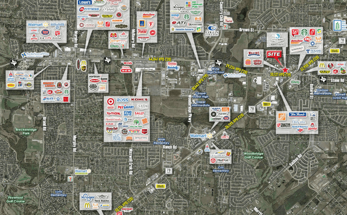 Pictures of Retail property located at NWQ FM-544 & SH-78, Wylie, TX 75098 for lease - image #1