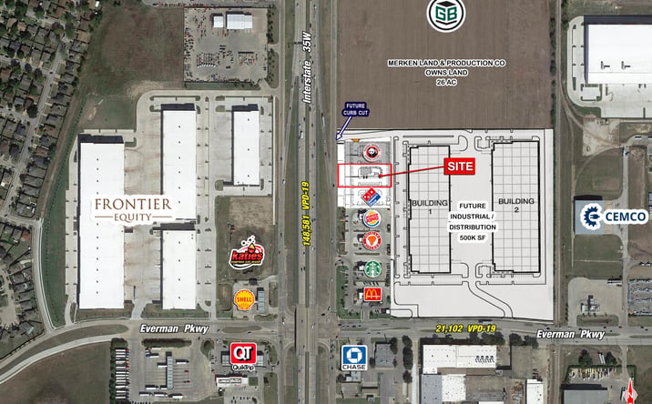 Pictures of Retail, Land property located at 8301 South Fwy, Fort Worth, TX 76134 for lease - image #1