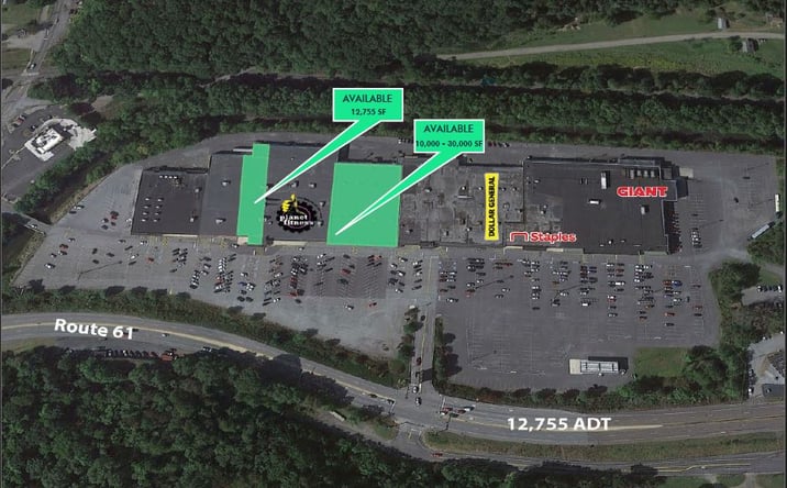 Pictures of Retail property located at 6116 Cressona Mall Rd, Pottsville, PA 17901 for lease - image #1