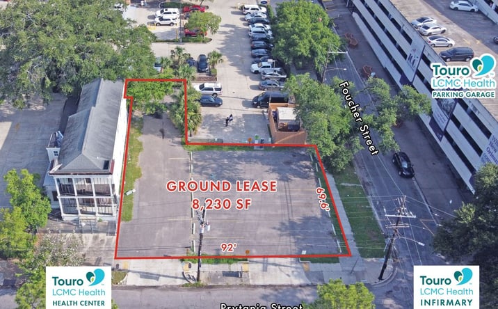 Pictures of Land property located at 3601 Prytania St, New Orleans, LA 70115 for lease - image #1
