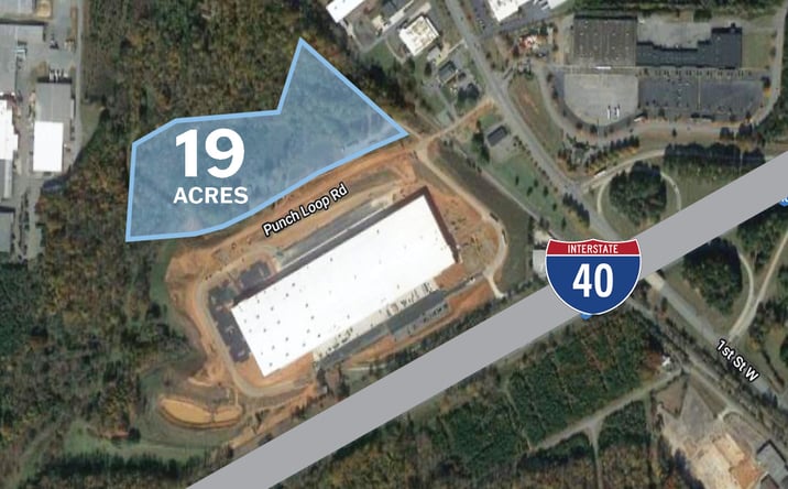 Pictures of Industrial, Land property located at Punch Loop Road, Conover, NC 28613-9692 for lease - image #1