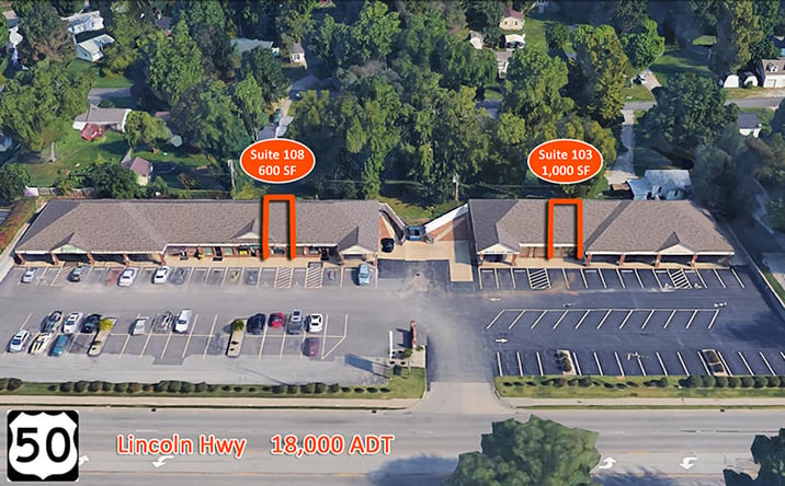 Pictures of Retail, Office property located at 815 Lincoln Hwy, Fairview Heights, IL 62208 for lease - image #1