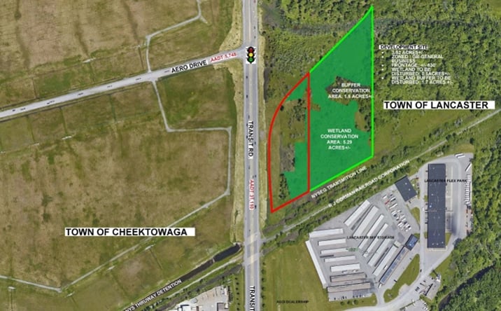 Pictures of Land property located at Transit Road and Genesee St, Lancaster (Buffalo), NY 14026 for lease - image #1
