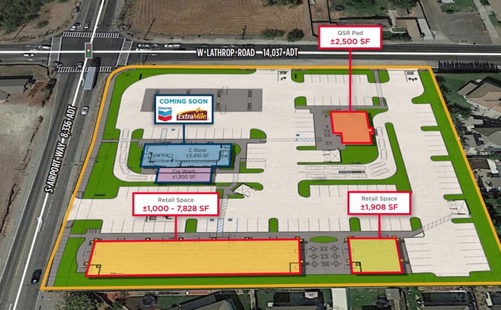 Pictures of Retail property located at 2060 W Lathrop Rd, Manteca, CA 95336 for lease - image #1