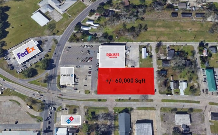 Pictures of Retail, Office, Land property located at 561 Grand Caillou Rd, Houma, LA 70363 for lease - image #1