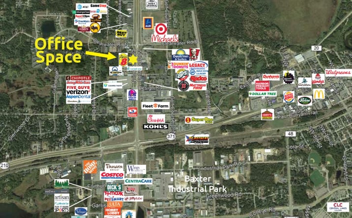 Pictures of Office property located at 14391 Edgewood Dr, Baxter, MN 56425 for lease - image #1