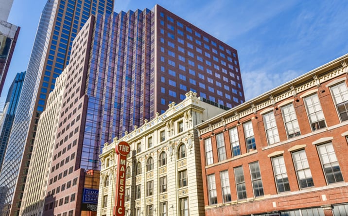 Pictures of Office property located at 1910 Pacific Ave, Dallas, TX 75201 for lease - image #1