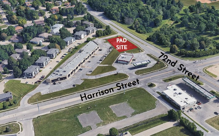 Pictures of Land property located at 7308 Harrison St, La Vista, NE 68128 for lease - image #1
