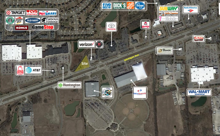 Pictures of Retail, Office, Restaurant property located at 46660 Michigan Ave, Canton, MI 48188 for lease - image #1