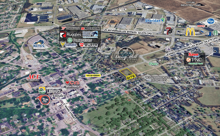 Pictures of Land property located at 101 Maple St, Versailles, KY 40383 for lease - image #1