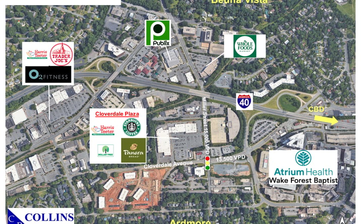 Pictures of Retail, Office property located at Cloverdale Ave & Miller St, Winston-Salem, NC 27103 for lease - image #1