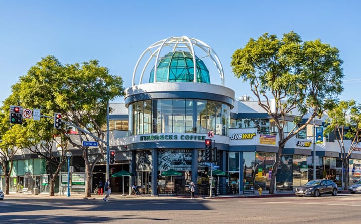 Pictures of Retail, Restaurant property located at 7901-7913 Santa Monica Blvd, West Hollywood, CA 90046-7007 for lease - image #1