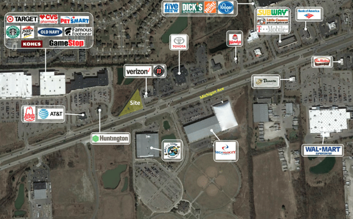 Pictures of Retail property located at 46660 Michigan Ave, Canton, MI 48188 for lease - image #1