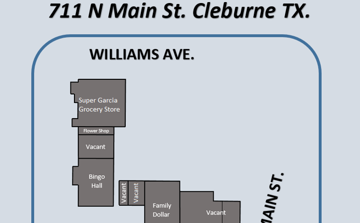 Pictures of Office, Retail property located at 731 N Main St, Cleburne, TX 76033 for lease - image #1