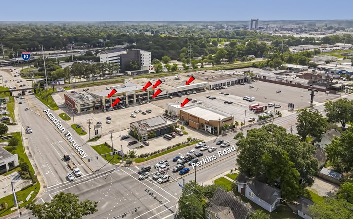 Pictures of Retail property located at 3617 Perkins Rd, Baton Rouge, LA 70808 for lease - image #1