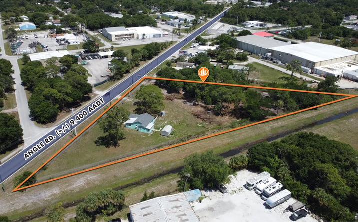 Pictures of Land property located at 713 Angle Rd, Fort Pierce, FL 34947 for lease - image #1