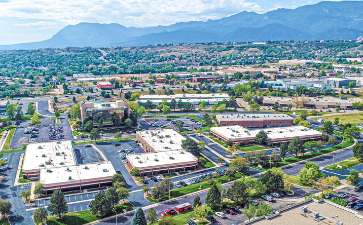 Pictures of Office, Industrial property located at 967-1077 & 1036-1050 Elkton Dr, Colorado Springs, CO 80907 for lease - image #1