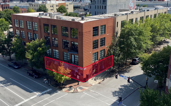 Pictures of Retail, Office property located at 400 E Main St, Louisville, KY 40202 for lease - image #1