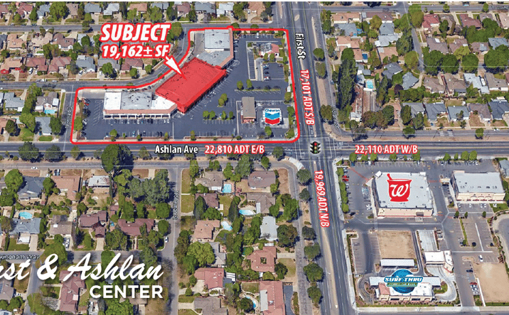 Pictures of Retail property located at 4287 N. First St, Fresno, CA 93726 for lease - image #1