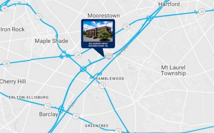 Pictures of Office property located at 302 Harper Drive, Moorestown, NJ 08057 for lease - image #1