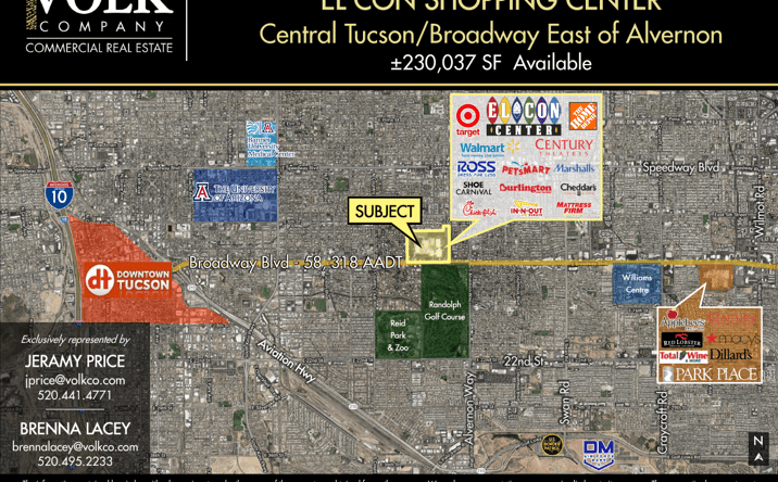 Pictures of Retail property located at 3501 E Broadway Blvd, Tucson, AZ 85716 for lease - image #1