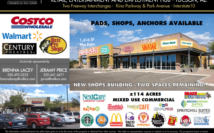 Pictures of Retail, Land property located at Kino Pkwy & Park Ave, Tucson, AZ 85713 for lease - image #1